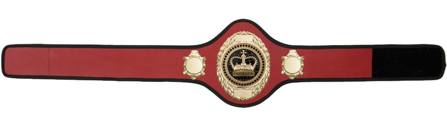CHAMPIONSHIP BELT PRO286/G/BLKGEM - AVAILABLE IN 10+ COLOURS